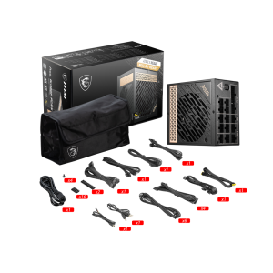 MSI MEG Ai1300P PCIE5 1300W 80 Plus Platinum Power Supply